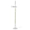 Homeroots 55.25 x 10 x 10 in. Hilyte 1-Light White Floor Lamp 397940 - alternate 1